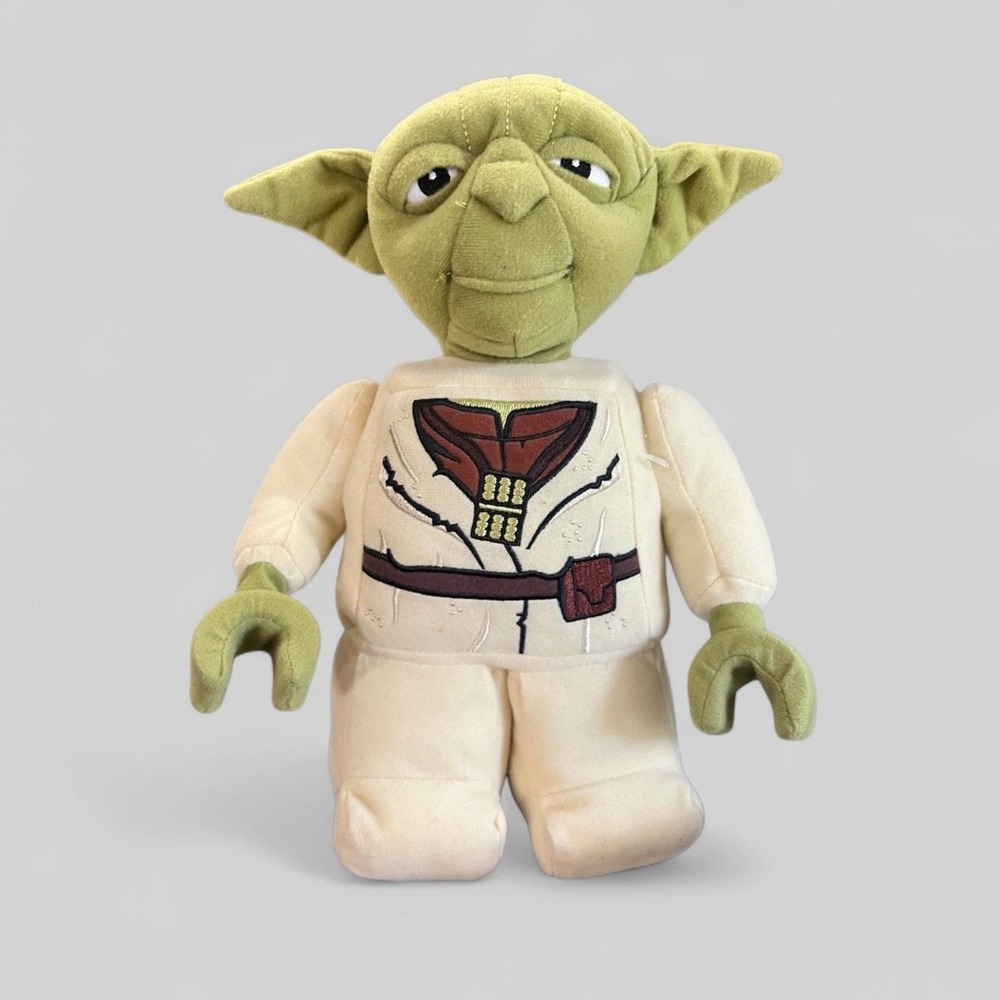 LEGO Star Wars Yoda Plush Minifigure 12 inch Stuffed Toy 2019 Lucasfilm‎ Green